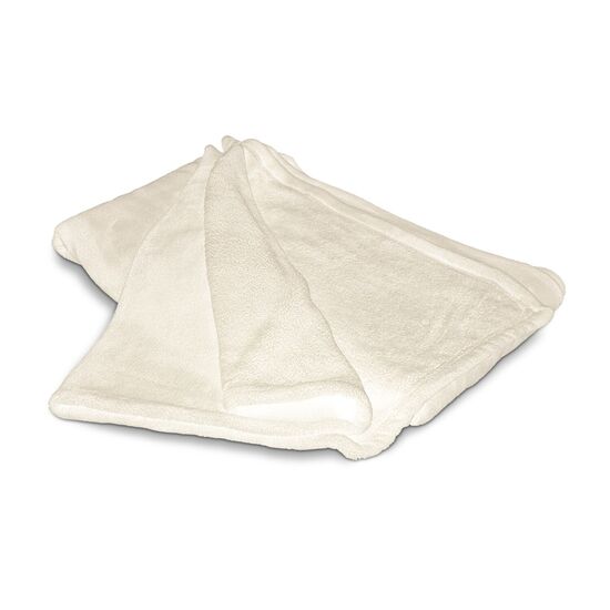 Mikroflauschdecke, Maße: 150 x 200 cm, 100% Polyester-Mikrofaser, 250 g/m², einzeln mit Satinband und Polybeutel verpackt, OEKO-TEX®