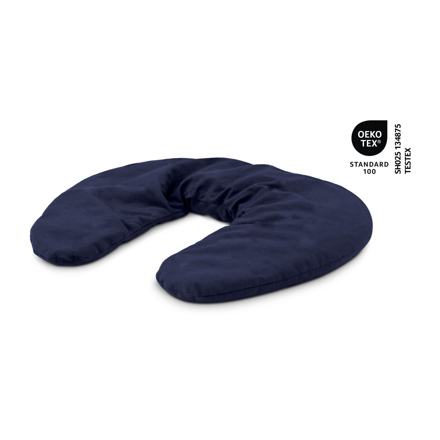 Körnerkissen Relax - Nackenhörnchen, ca. 35 x 27 x 3,5 cm, 650 g Weizen + je 9 g Lavendel, Pfefferminze und Rosmarin, OEKO-TEX®