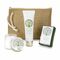 60 ml Duschgel, 55 ml Bodylotion, 75 g Seife in einer Jutetasche, Duft: Olive