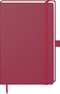 Notizbuch "Kompagnon Nature" ca. A5, kaminrot, Naturpapiereinband