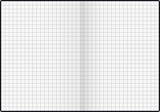 Notizbuch Modell 733 11 Kunststofffolie