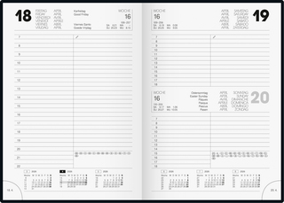 Buchkalender Modell 895