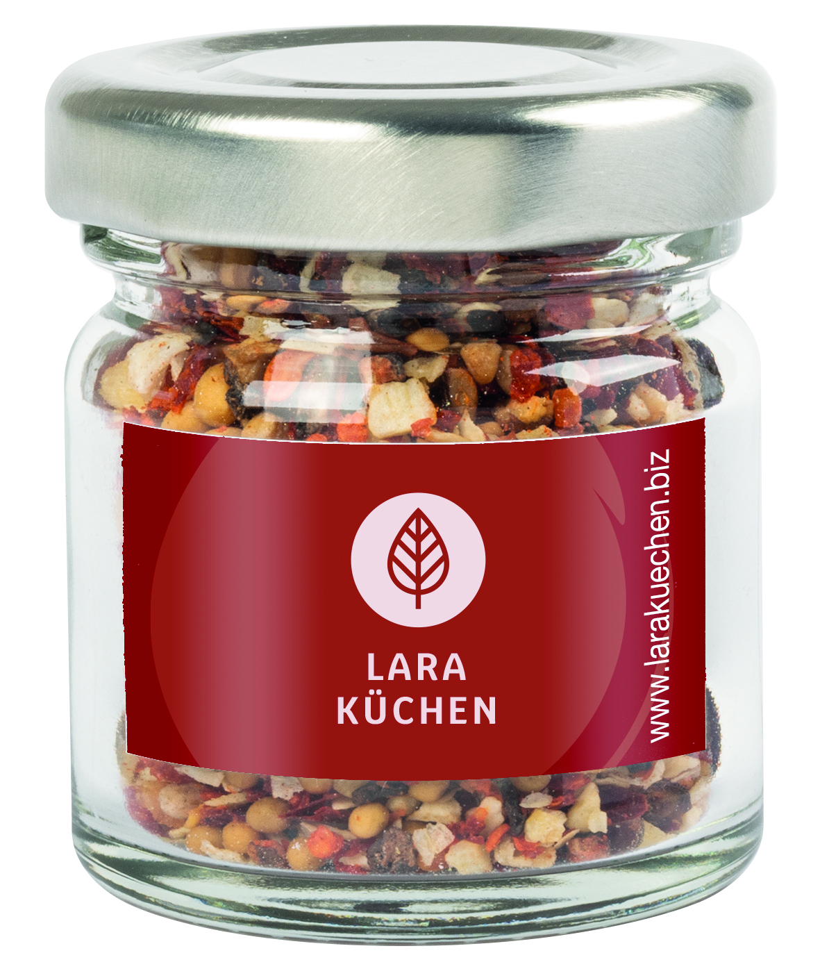 "Mini" Gläser mit Gewürzen & süßem Topping