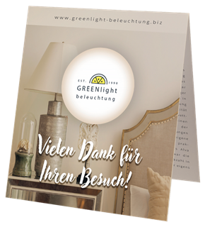 Promo Card STAND UP & Promo Card mit Pergamentbriefchen