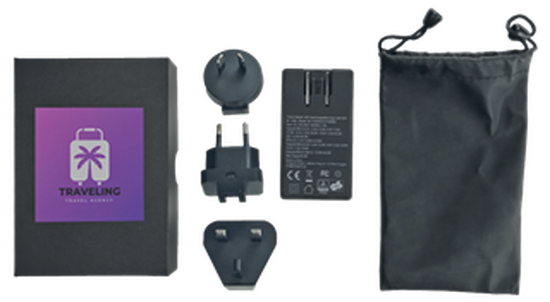 TRAVEL Fastcharge Adapter GAN 65 Watt