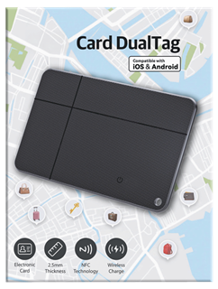 CARD DualTag Tracker Apple und Google Android