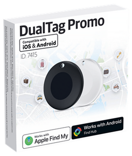DualTag Promo Tracker Apple & Google Android