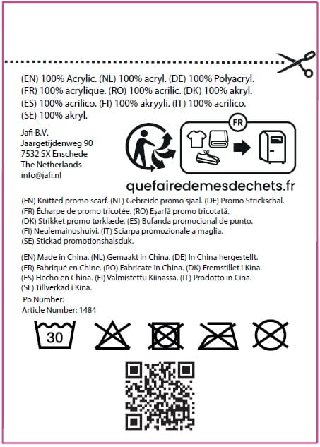 Promo Strickschal