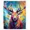 Sherpa Sublimation Fleecedecke 150x120 cm, 450 gr/m²