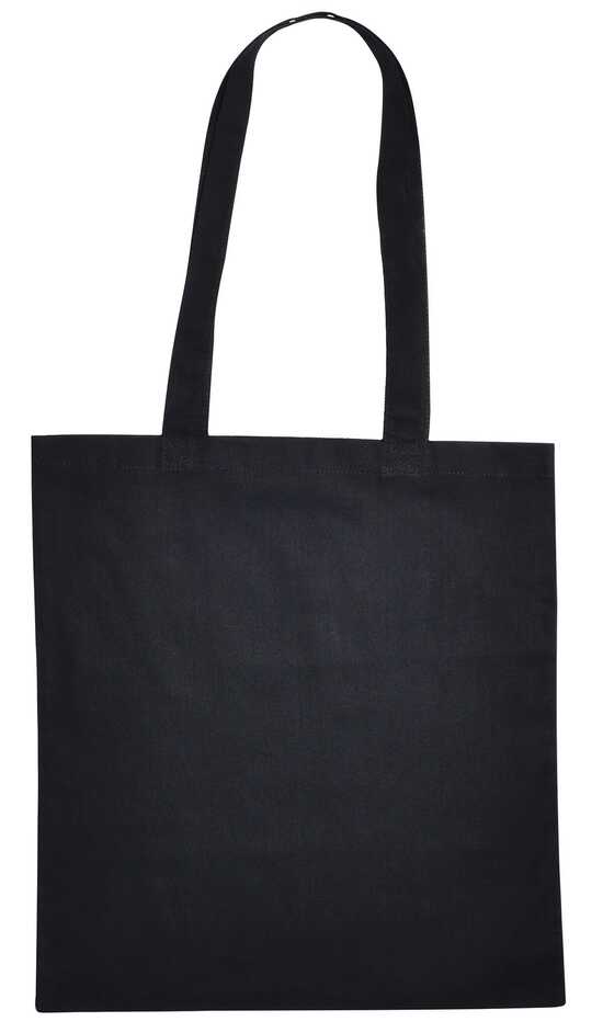 Bio-Baumwolltasche mit langen Henkeln, 135 gr/m²