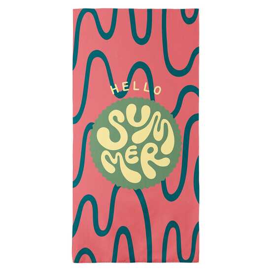 Sophie Muval Sublimation Strandtuch 200x100 cm, 350 gr/m²
