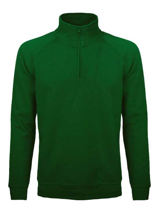 BS Sirio Pullover mit halbem Reißverschluss, 280 gr/m²