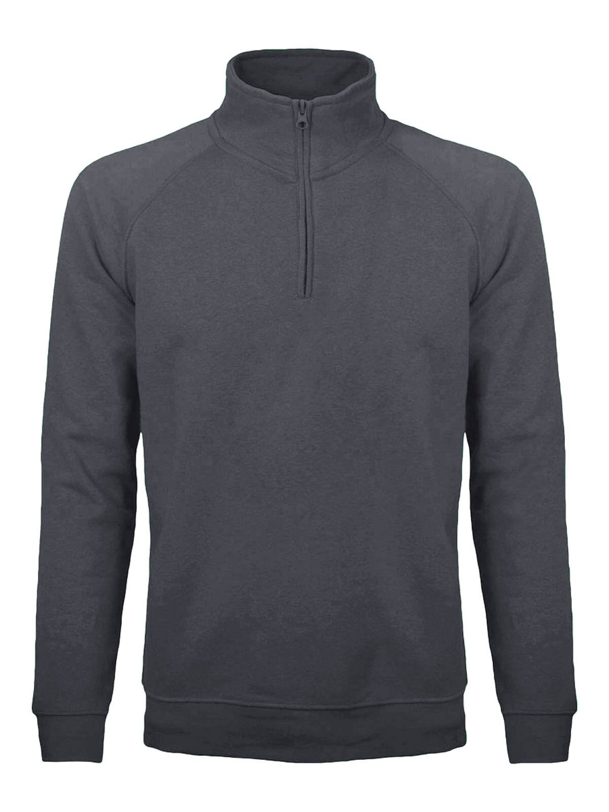 BS Sirio Pullover mit halbem Reißverschluss, 280 gr/m²