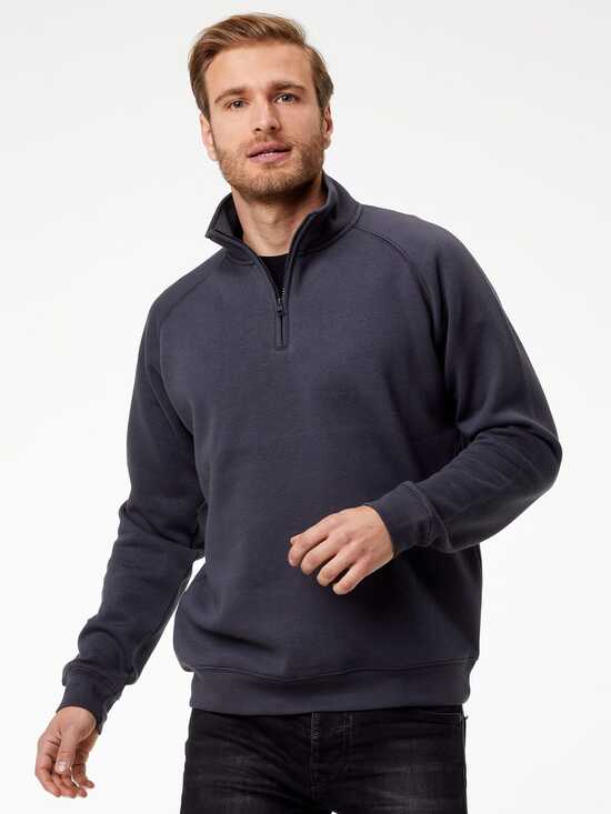 BS Sirio Pullover mit halbem Reißverschluss, 280 gr/m²