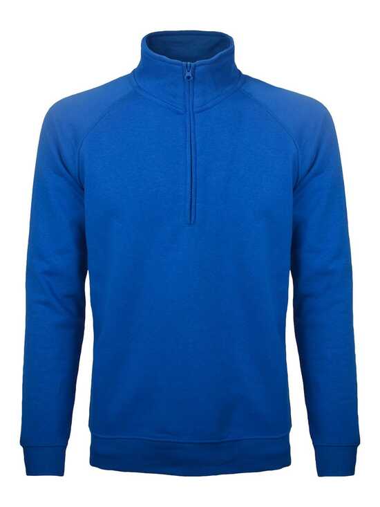 BS Sirio Pullover mit halbem Reißverschluss, 280 gr/m²