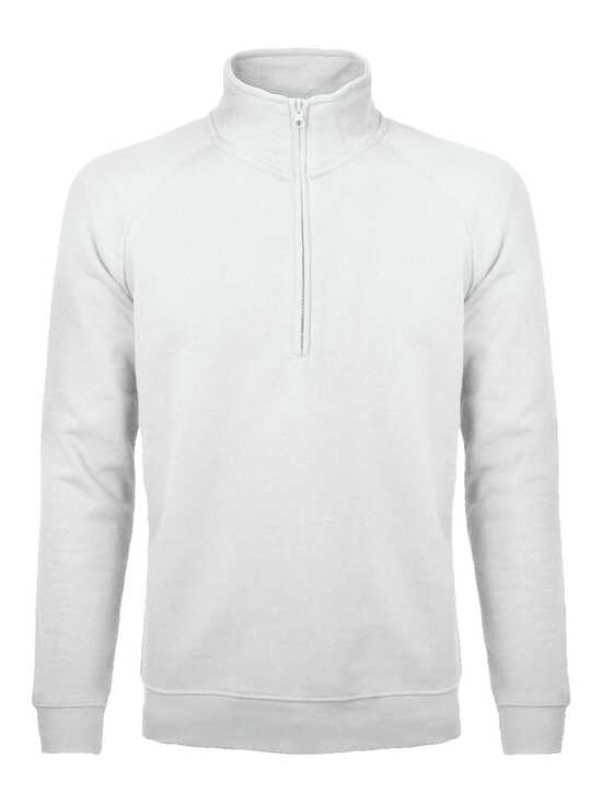 BS Sirio Pullover mit halbem Reißverschluss, 280 gr/m²