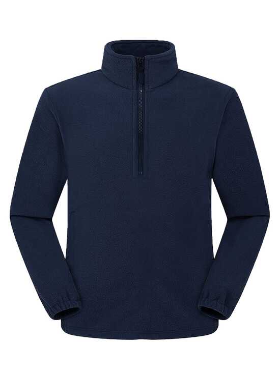 BS Polaris Fleece-Pullover mit halbem Reißverschluss, 160 gr/m²