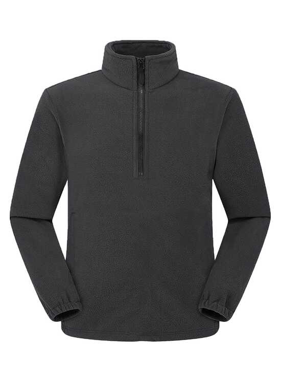 BS Polaris Fleece-Pullover mit halbem Reißverschluss, 160 gr/m²