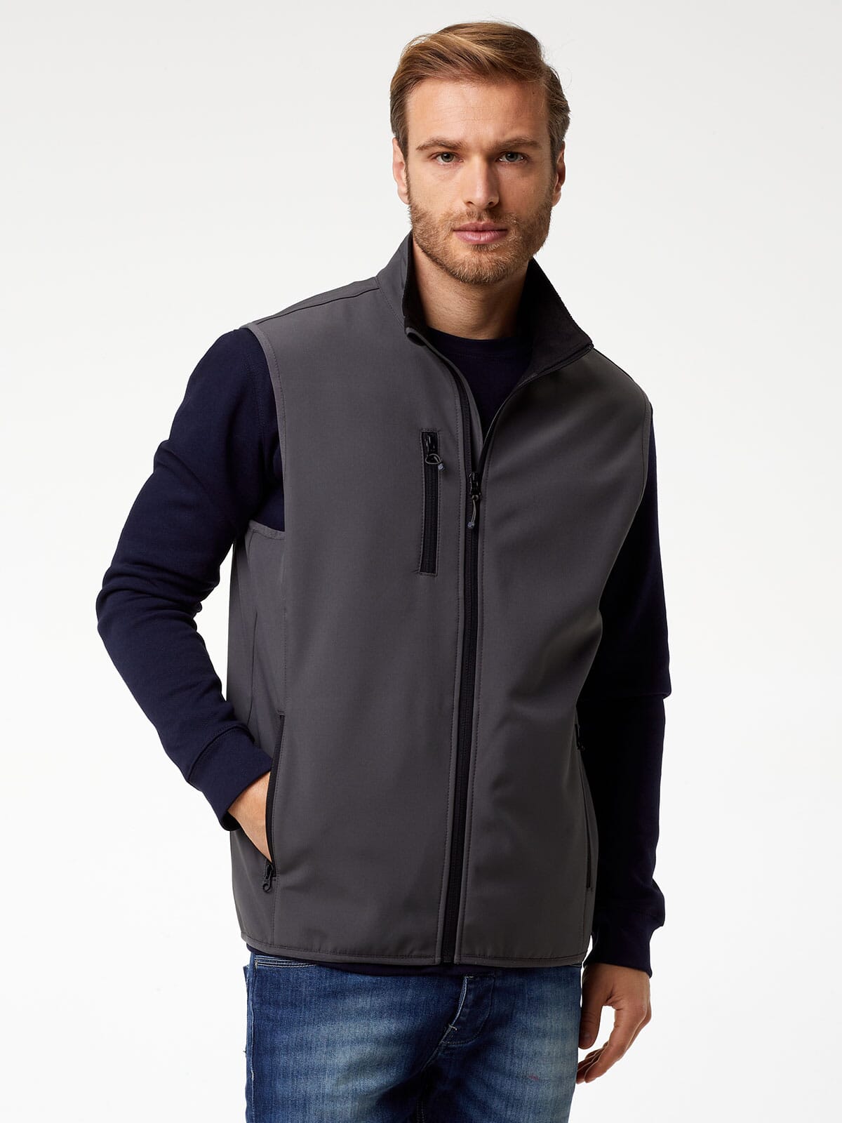 BS Traveller Softshell Bodywarmer, 275 gr/m²
