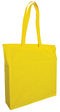 Baumwolltaschen mit langen Henkeln und Seitenfalte 6270