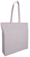 Baumwolltaschen mit langen Henkeln und Seitenfalte 6270