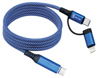 Datenkabel mit magnetischer Aufrollfunktion