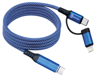 Datenkabel mit magnetischer Aufrollfunktion