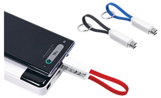 Ultrakompaktes USB-C Daten & Schnellladekabel