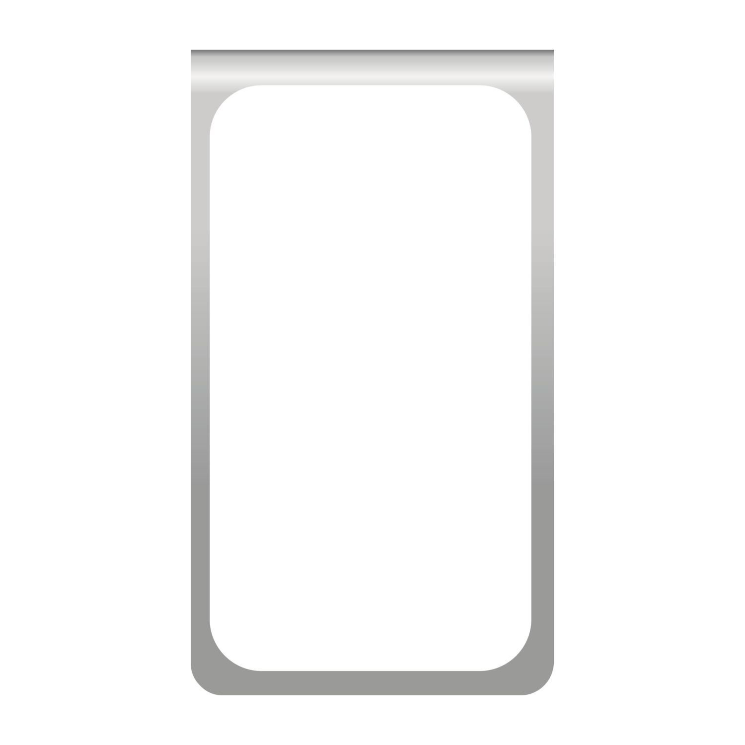 Mehrweg-Büroklammer Straight Clip ohne Noppen, praktisches Zusammenhalten von Dokumenten, bis zu 18 Seiten Klemmkraft