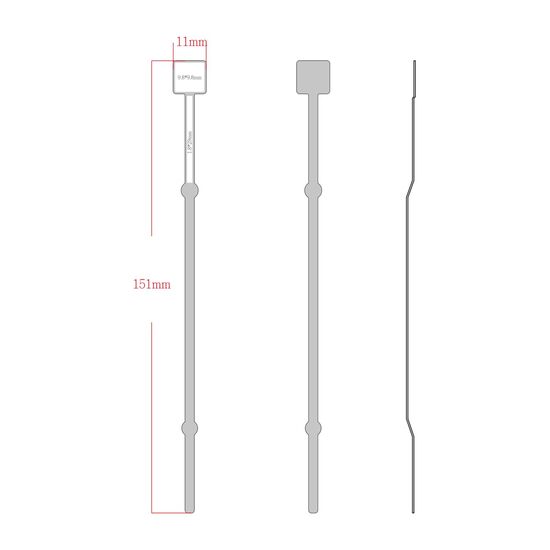 Mehrweg-Büroklammer Document Pin, ideales Zusammenhalten von gelochten Dokumenten, bis zu 20 Seiten Klemmkraft