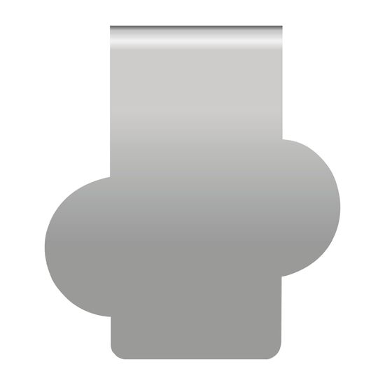 Mehrweg-Büroklammer Shape Clip, 9 Varianten, ideal für das Zusammenhalten von Dokumenten, bis zu 18 Seiten Klemmkraft