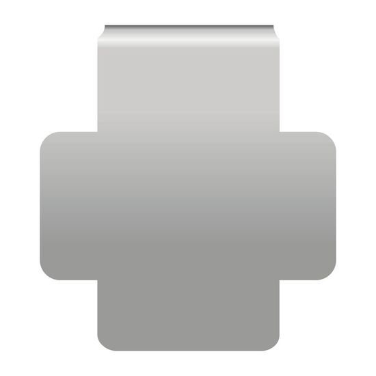 Mehrweg-Büroklammer Shape Clip, 9 Varianten, ideal für das Zusammenhalten von Dokumenten, bis zu 18 Seiten Klemmkraft