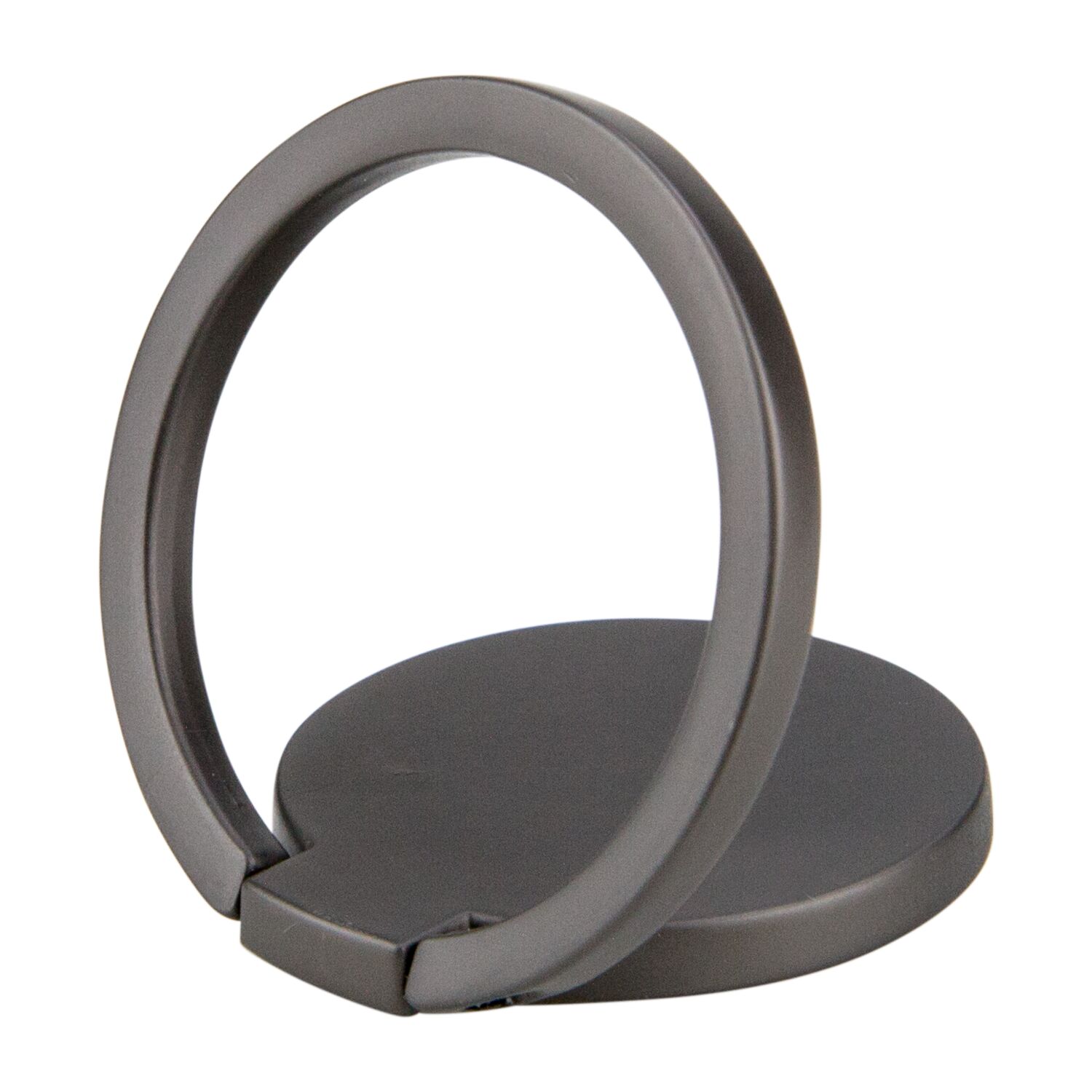 3in1 Handy Ring inkl. Verpackung: Fingerhalterung, Ständer für Smartphones, Aufsatz für magnetische Autohalterung (Metall)