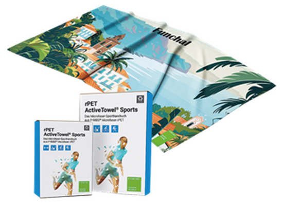 rPET ActiveTowel® Microfaser-Sporthandtuch
