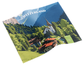 rPET Brillentuch im Papieretui