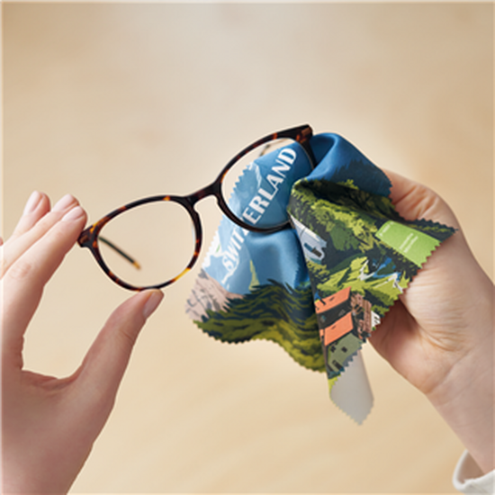 rPET Brillentuch im Papieretui