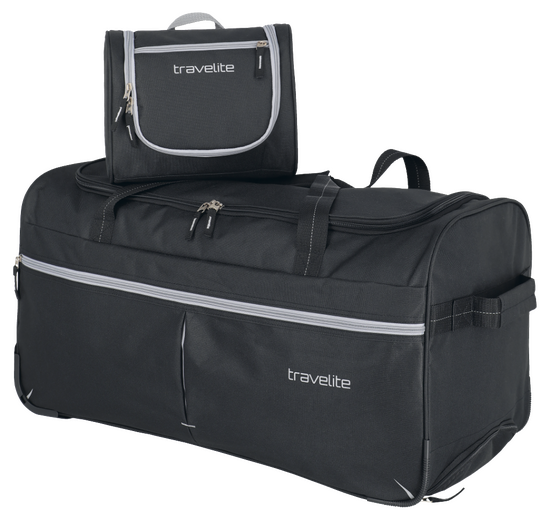 travelite BASICS Trolley RT + Kosmetiktasche