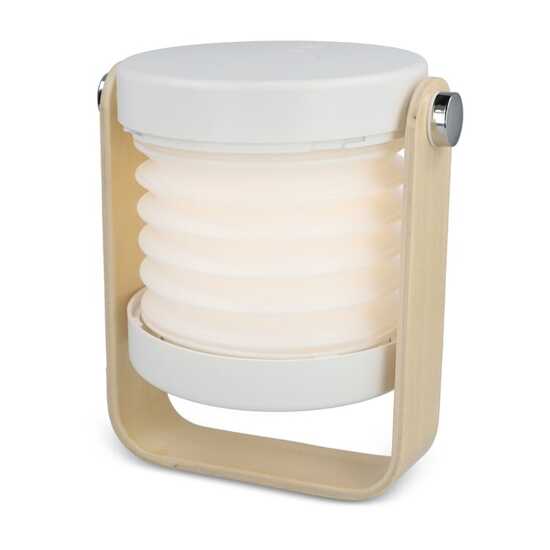 Coollux Multifunktions-LED-Lampe mit Bambusgriff