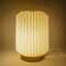 Coollux faltbare Papier LED-Lampe Aurora auf Holzsockel, 22cm
