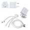 2090 - Xoopar Mr. Bio Langes Ladekabel + UK Stecker Adapter