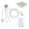 2090 - Xoopar Mr. Bio Langes Ladekabel + UK Stecker Adapter