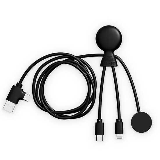 Xoopar Mr. Bio Long Multi-Kabel für Apple/Samsung Watch 1 Meter