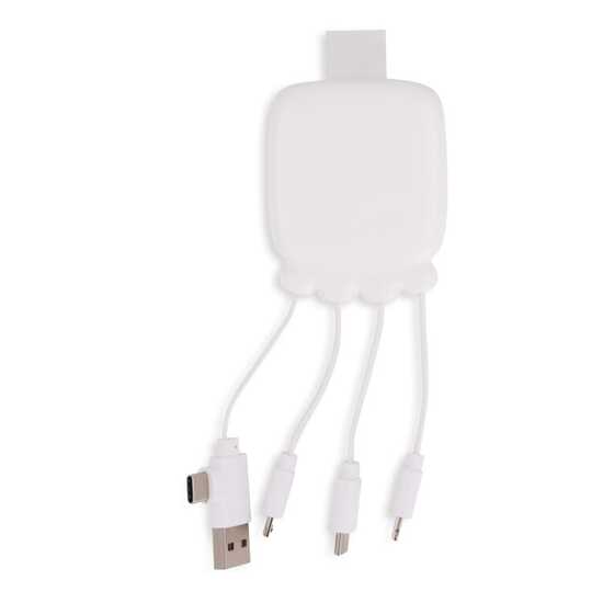 3192 | Xoopar Octopus Gamma 2 Powerbank with Bio Charging cable 3000mAh