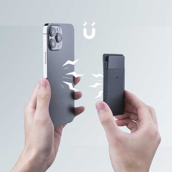 3198 | Xoopar Iné Mini NFC Wallet Recycled Leather