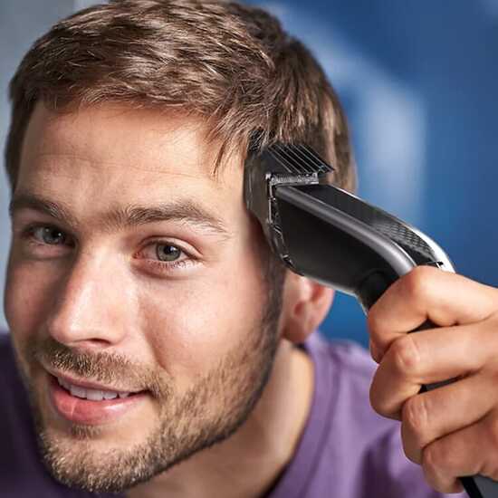 HC7650|Philips Haarschneidemaschine mit waschbarem Kabel und Zubehör