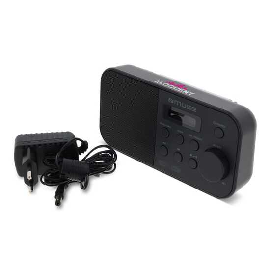 M-109 DB | Muse Portable Radio FM/DAB+