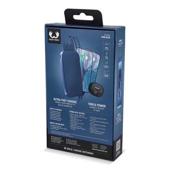 2PB18100 | Fresh 'n Rebel Powerbank 18000mAh USB-C Fast Charging 20W