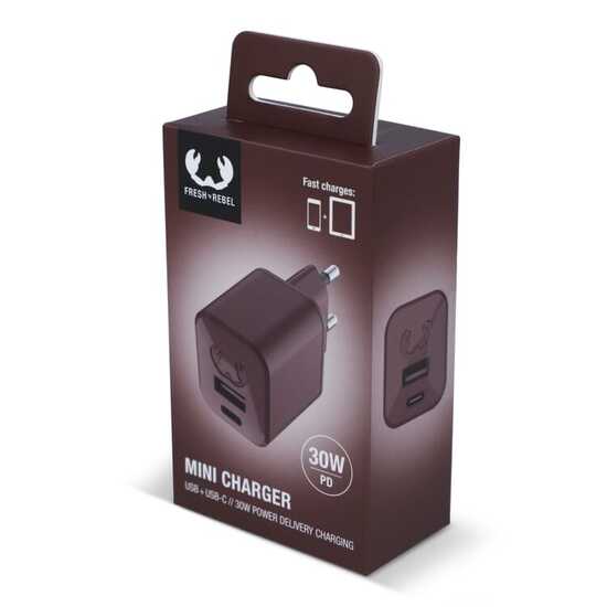 2WC30 I Fresh 'n Rebel Mini Charger USB-C + A PD // 30W