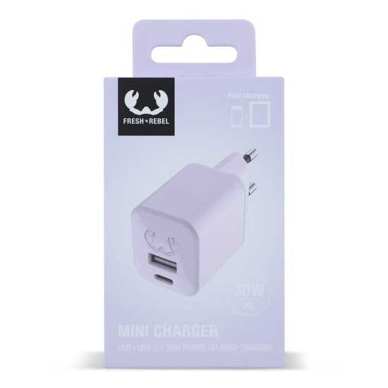 2WC30 I Fresh 'n Rebel Mini Charger USB-C + A PD // 30W