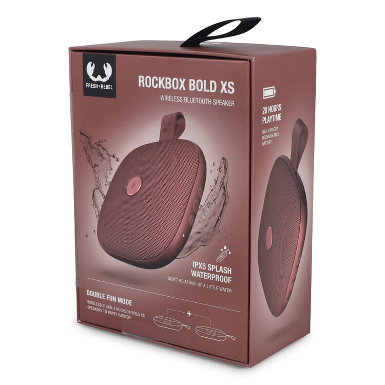 1RB5100 | Fresh 'n Rebel Rockbox Bold Xs splashproof TWS speaker 4W